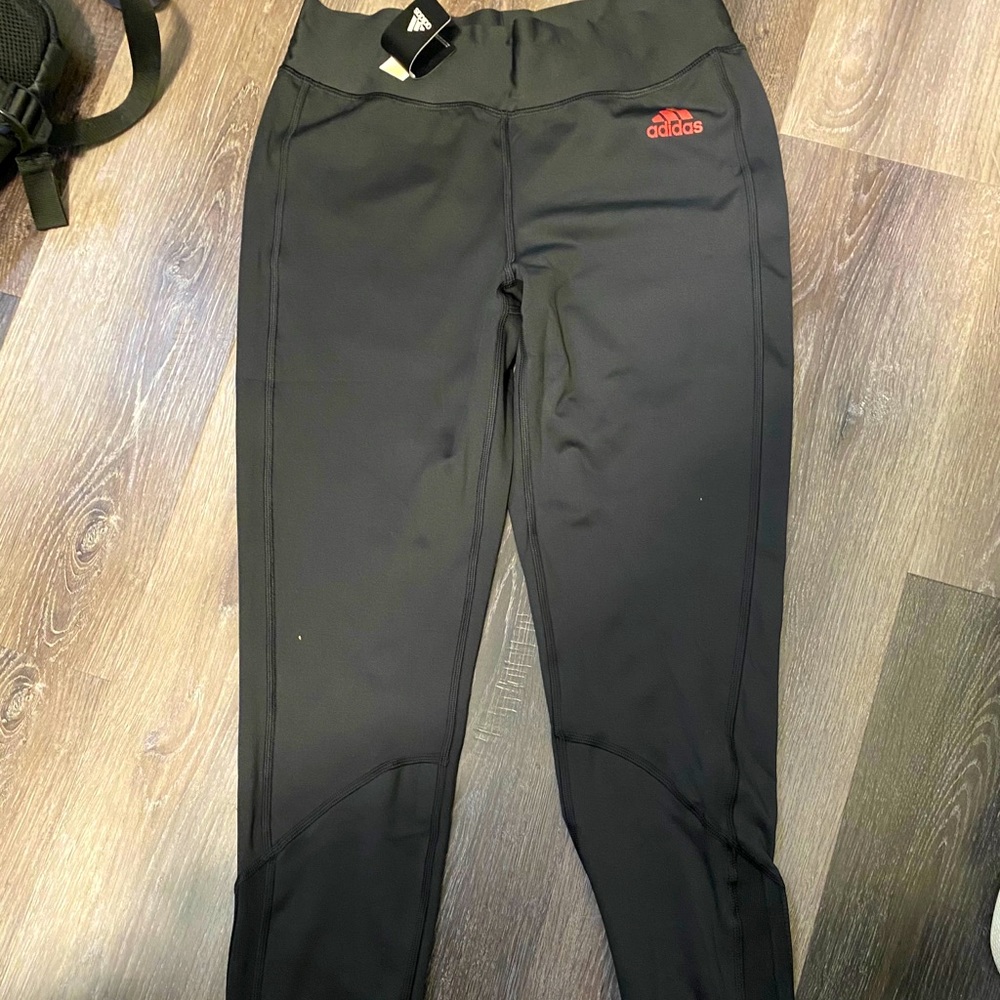 Never Worn Addidas Black Leggings